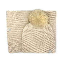 Ensemble chapeau foulard C2448